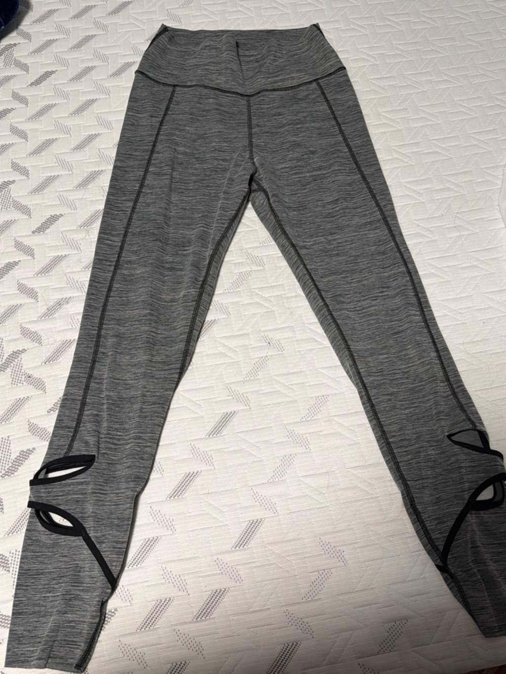 PINK Victoria's Secret Gray Space-Dye Leggings